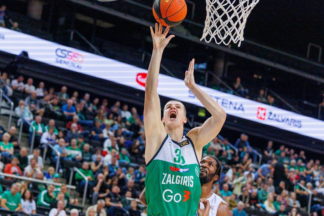 LKL: Kauno „Žalgiris“ – Pasvalio „Pieno žvaigždės“ (78:68)