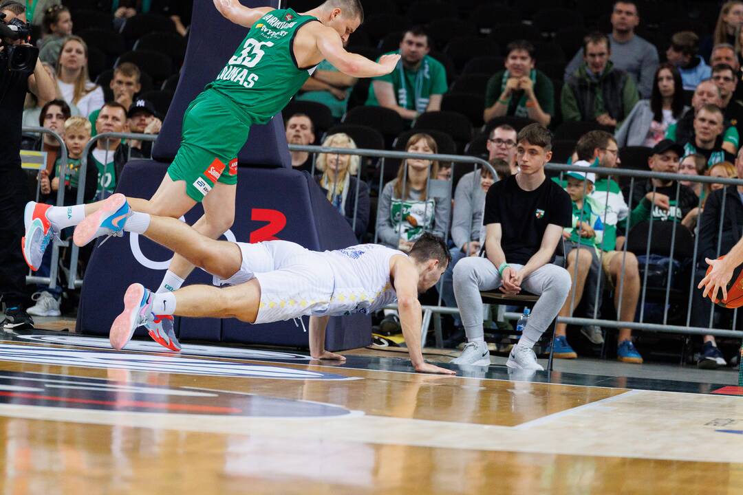 LKL: Kauno „Žalgiris“ – Pasvalio „Pieno žvaigždės“ (78:68)