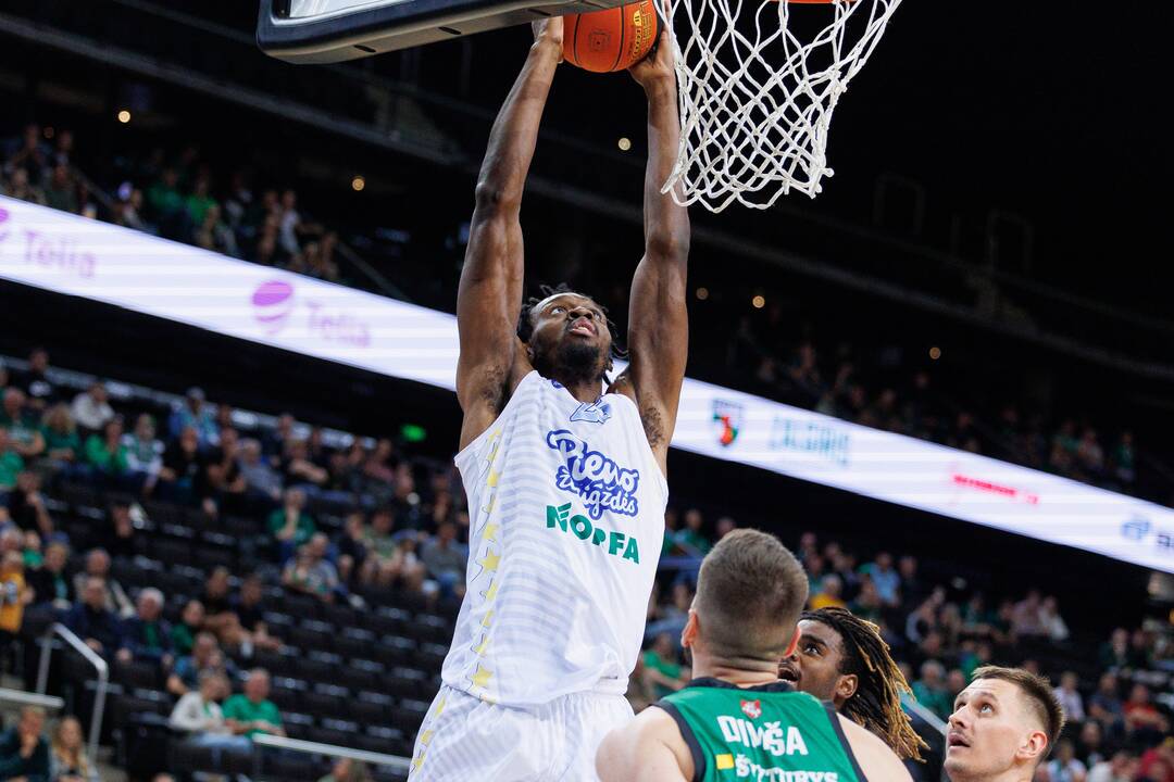 LKL: Kauno „Žalgiris“ – Pasvalio „Pieno žvaigždės“ (78:68)