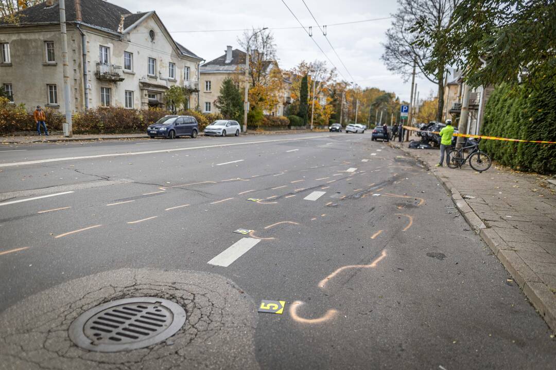 Girto vairuotojo sukelta avarija Žvėryne