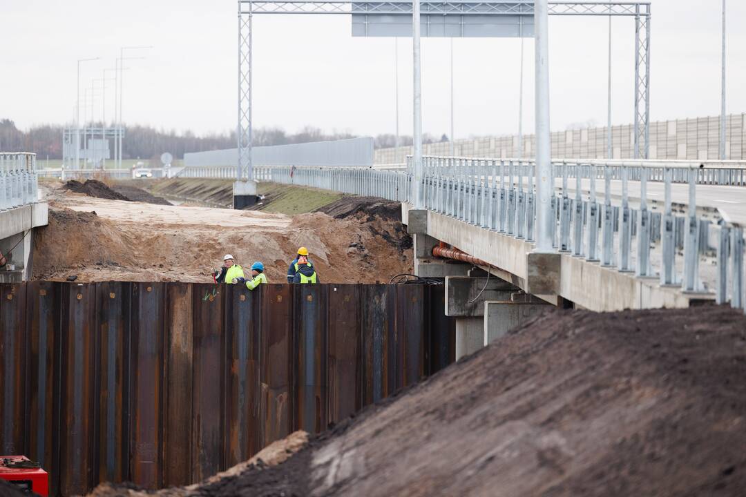 Įpusėjo „Via Baltica“ rekonstrukcija