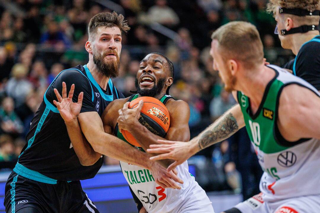 KMT rungtynės: Kauno „Žalgiris“ ir Vilniaus „Wolves“ (82:82)