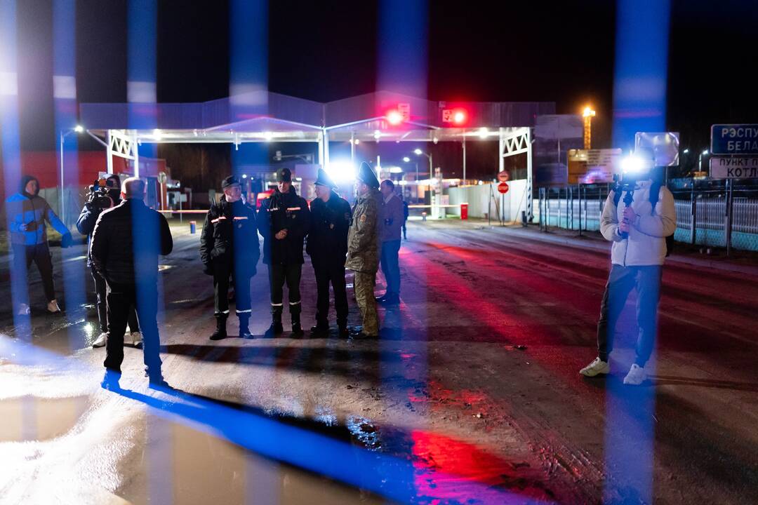Lietuvos pasienyje su Baltarusija apgręžti keturi neteisėti migrantai