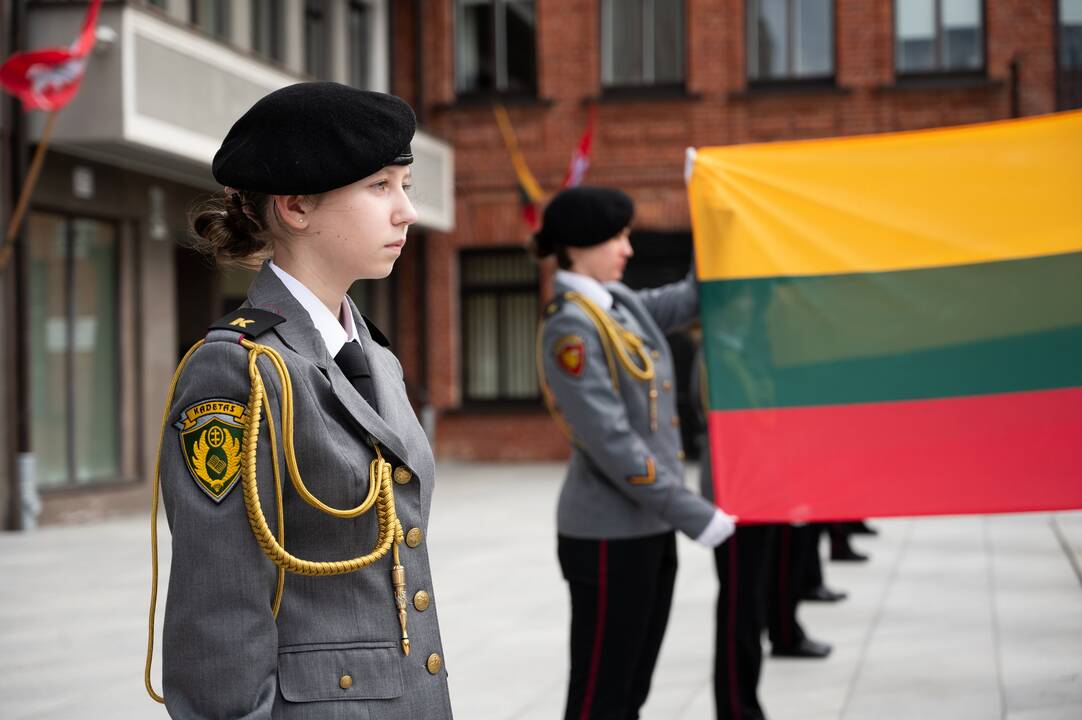 20 metų – kartu su NATO (vėliavos pakėlimas Kaune)