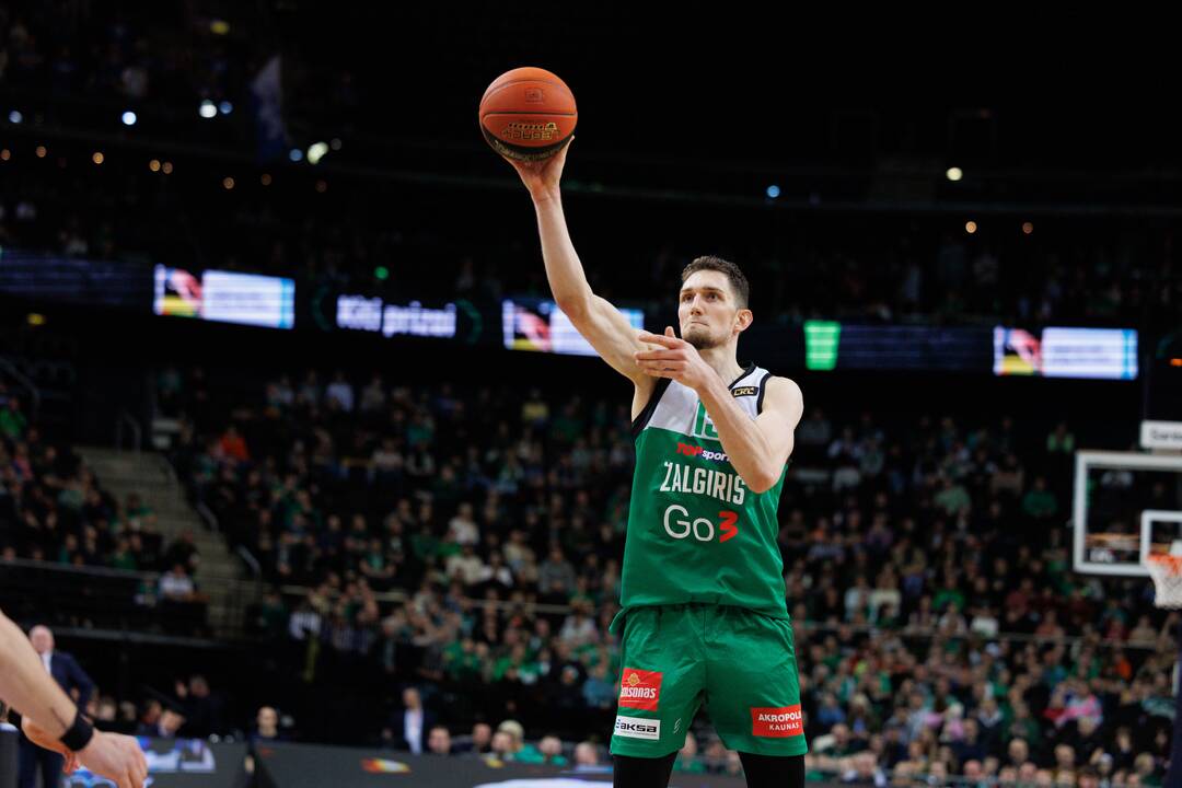 LKL: Kauno „Žalgiris“ – Jonavos „CBet“ (101:57)