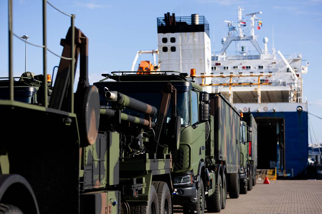 Lietuvoje dislokuojama Nyderlandų oro gynybos sistema „Patriot“