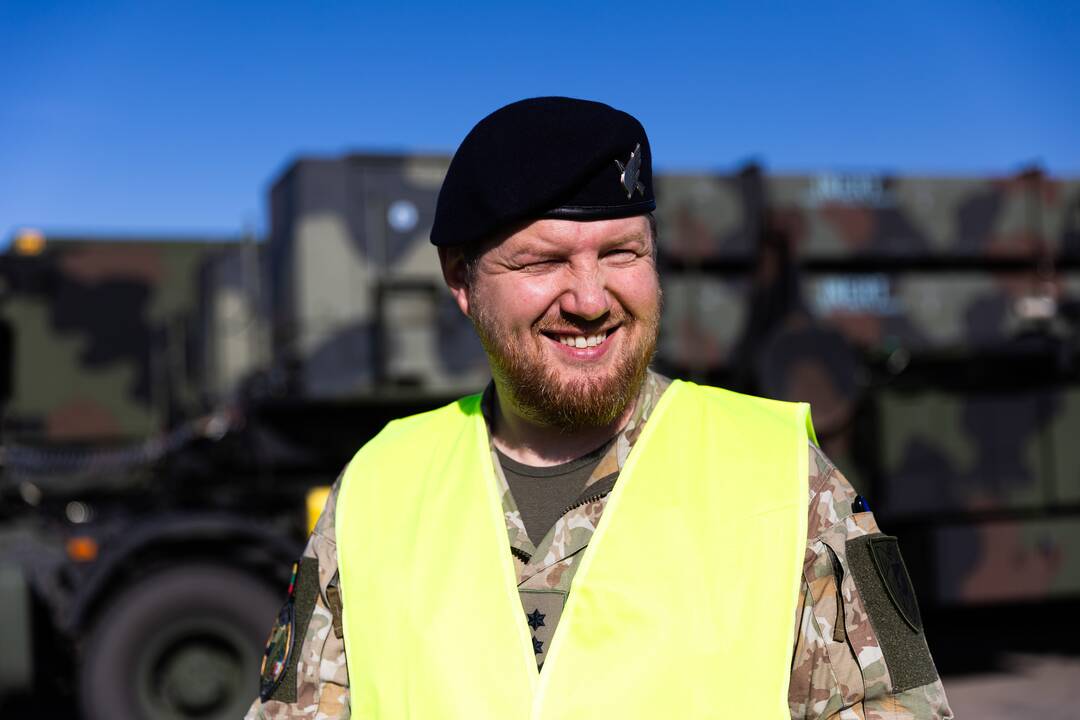 Lietuvoje dislokuojama Nyderlandų oro gynybos sistema „Patriot“