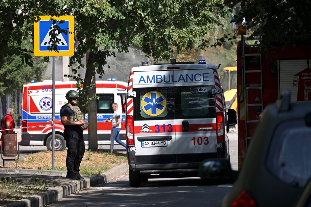 Kyjivo srirtyje – sprogimas: žuvo vyras, sužeistas vaikas
