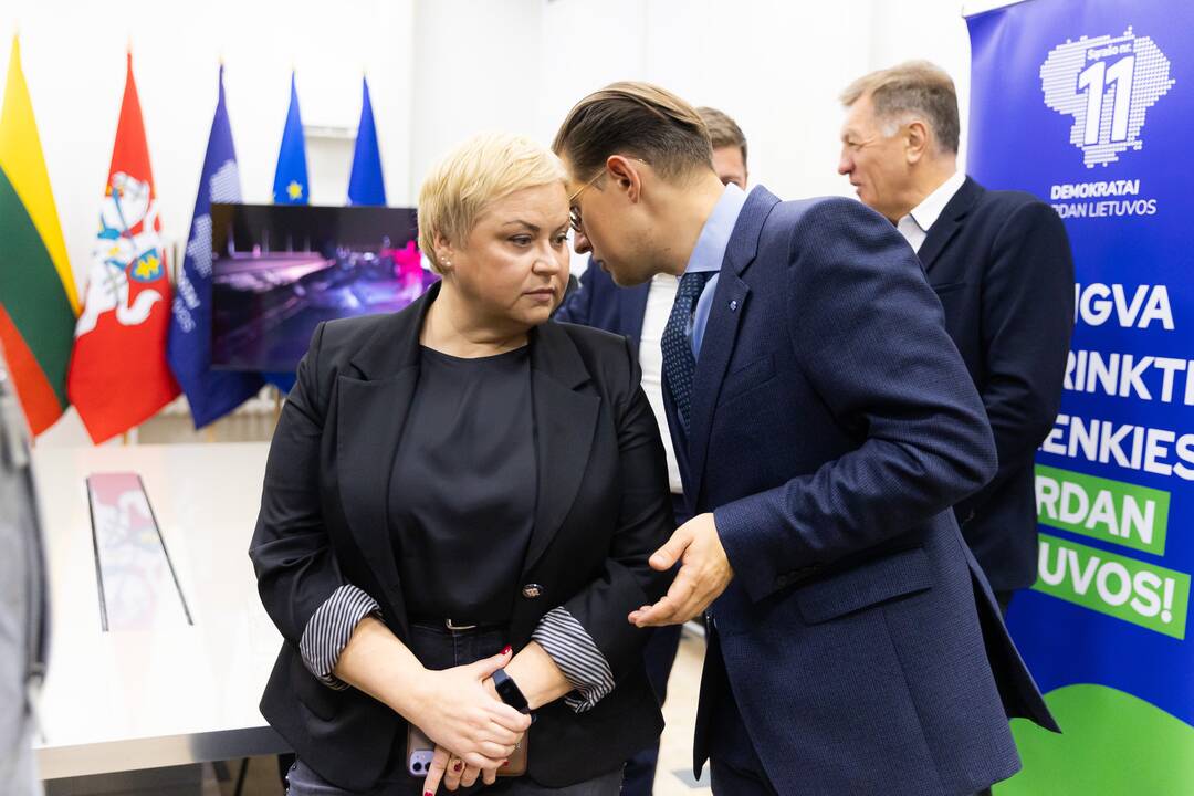 Seimo rinkimų antrasis turas: „Vardan Lietuvos“ štabas