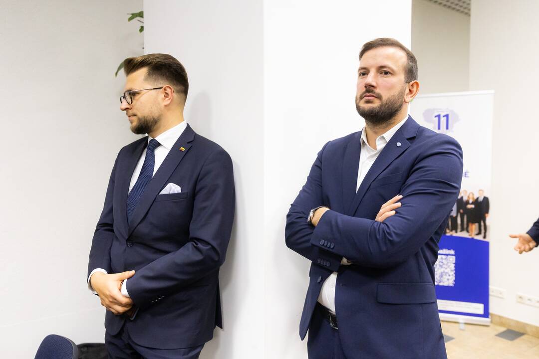 Seimo rinkimų antrasis turas: „Vardan Lietuvos“ štabas