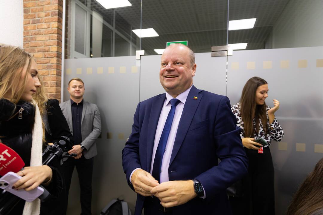 Seimo rinkimų antrasis turas: „Vardan Lietuvos“ štabas