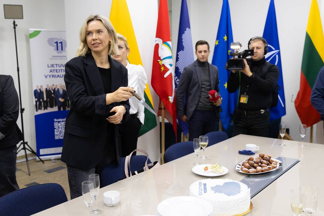Seimo rinkimų antrasis turas: „Vardan Lietuvos“ štabas