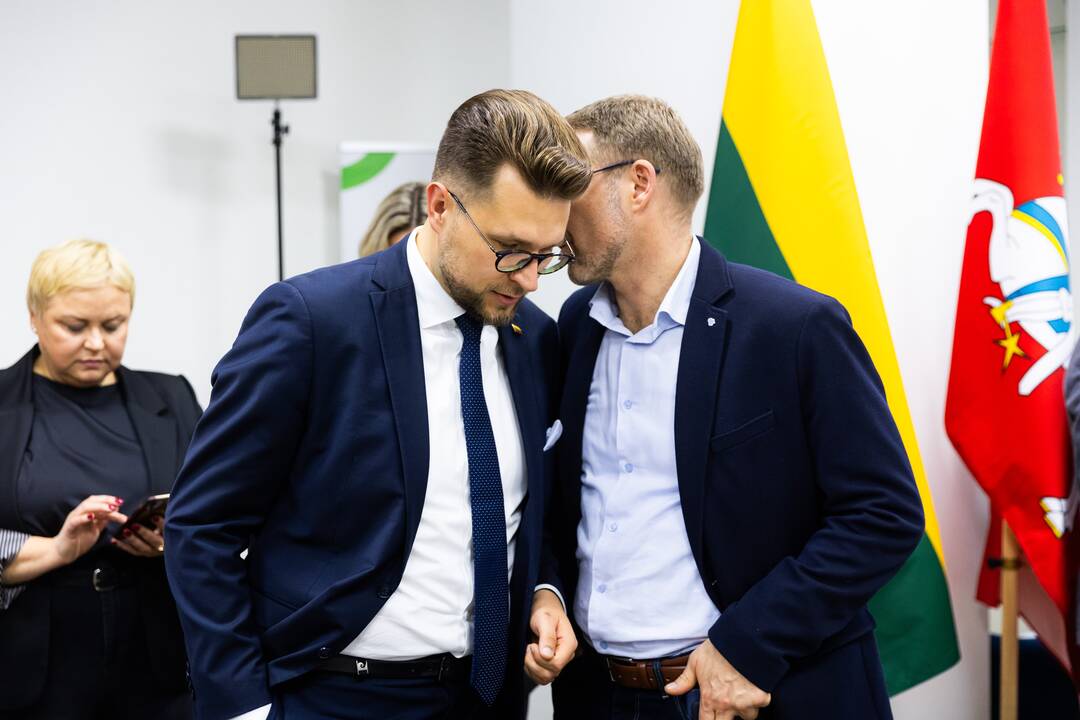 Seimo rinkimų antrasis turas: „Vardan Lietuvos“ štabas