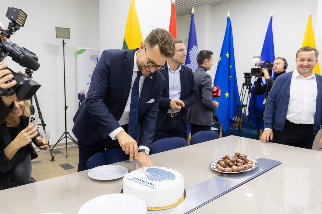 Seimo rinkimų antrasis turas: „Vardan Lietuvos“ štabas