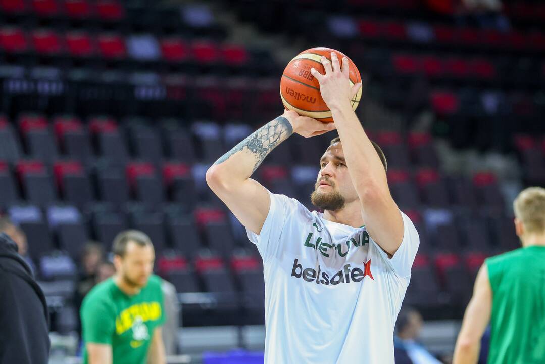 Europos krepšinio čempionato atranka: Lietuva – Šiaurės Makedonija (94:72)