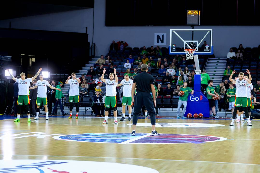 Europos krepšinio čempionato atranka: Lietuva – Šiaurės Makedonija (94:72)