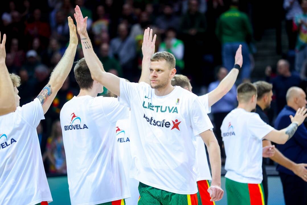 Europos krepšinio čempionato atranka: Lietuva – Šiaurės Makedonija (94:72)