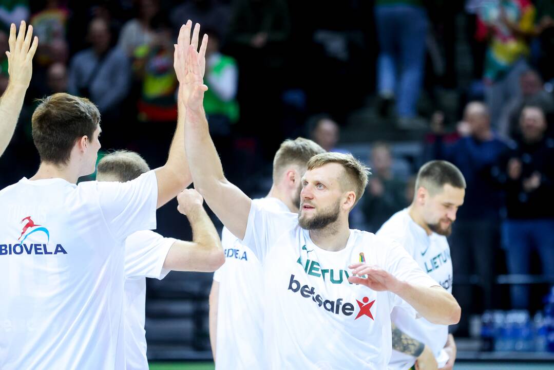 Europos krepšinio čempionato atranka: Lietuva – Šiaurės Makedonija (94:72)