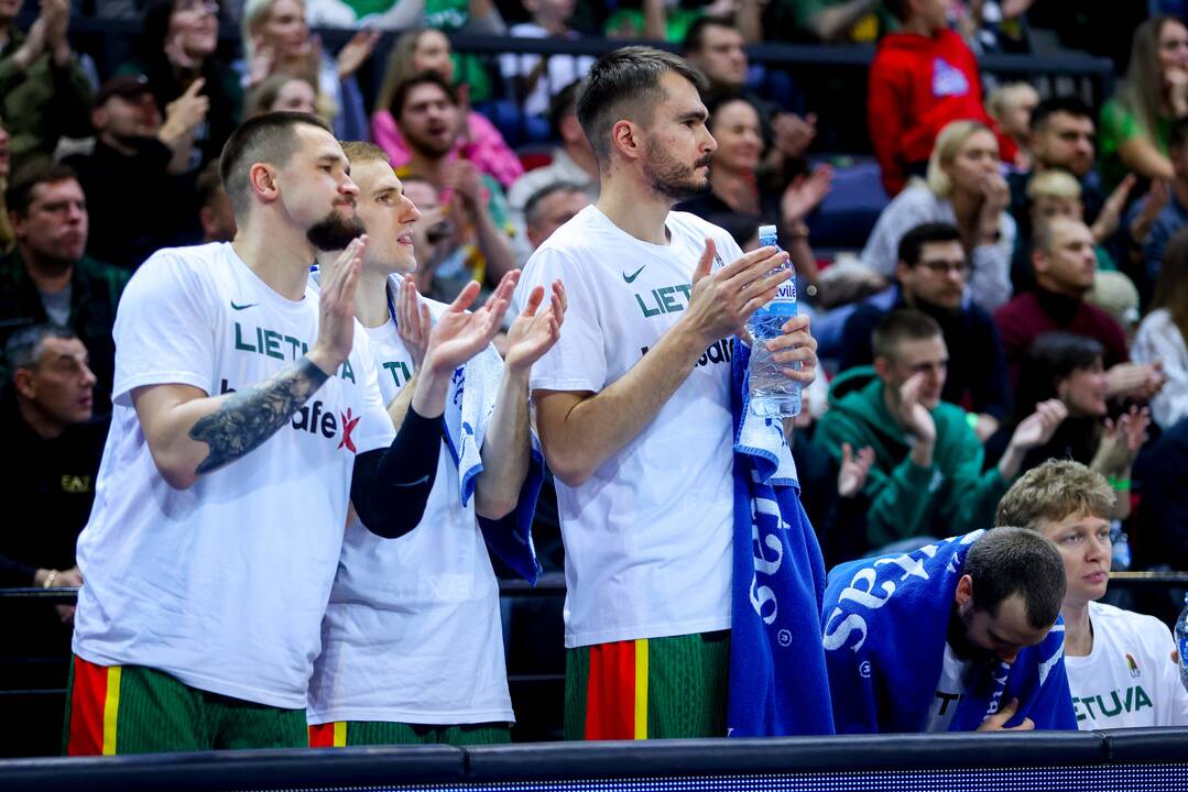 Europos krepšinio čempionato atranka: Lietuva – Šiaurės Makedonija (94:72)