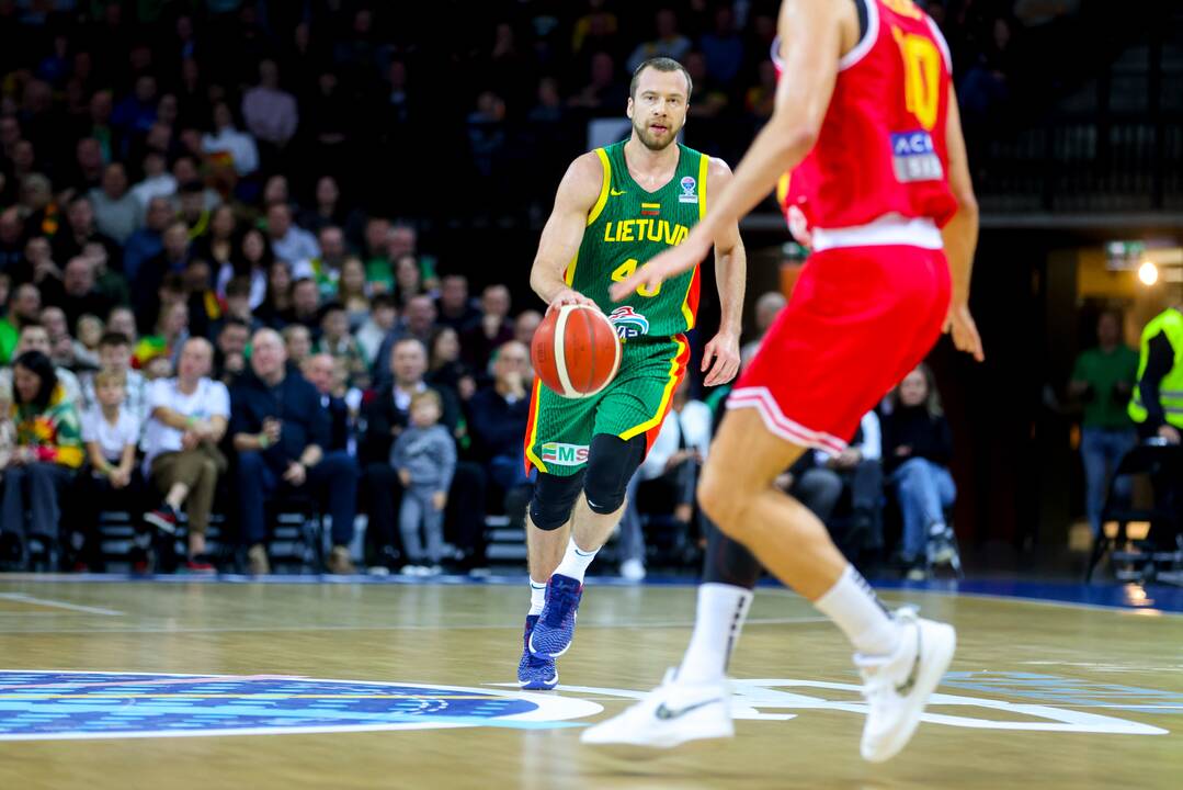 Europos krepšinio čempionato atranka: Lietuva – Šiaurės Makedonija (94:72)