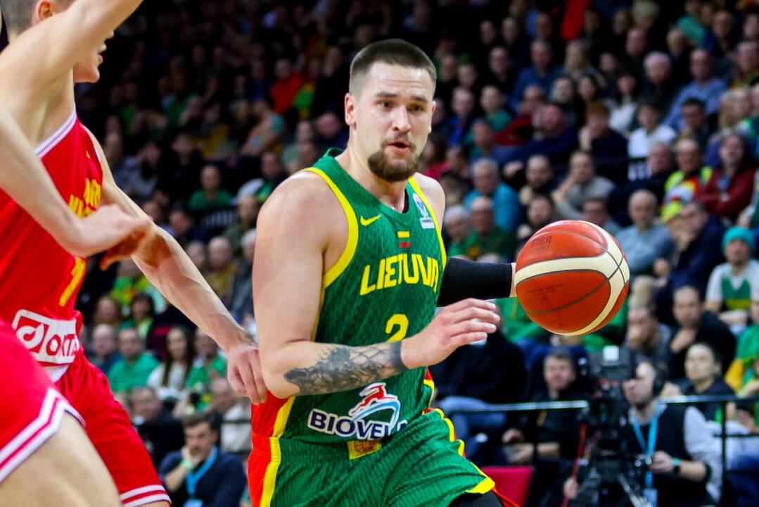 Europos krepšinio čempionato atranka: Lietuva – Šiaurės Makedonija (94:72)