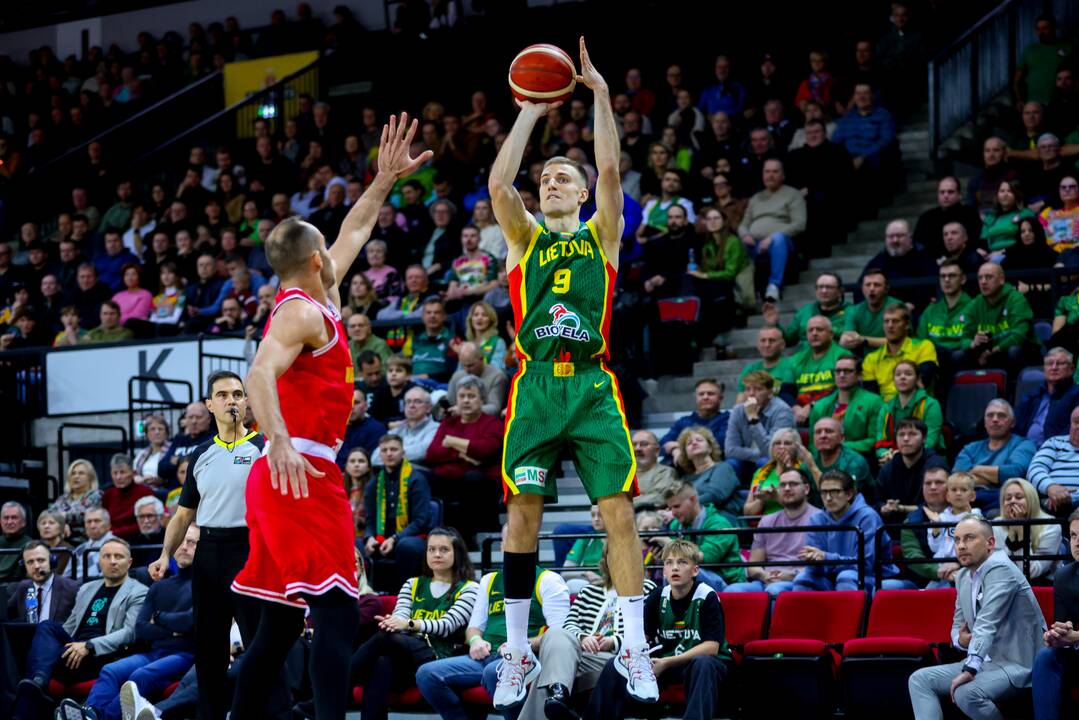 Europos krepšinio čempionato atranka: Lietuva – Šiaurės Makedonija (94:72)