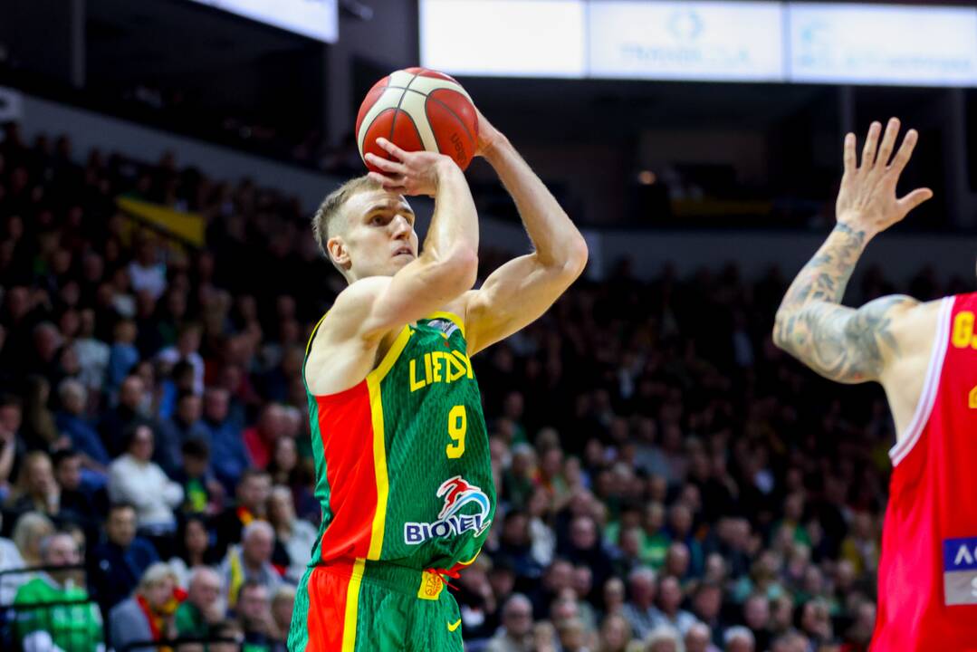Europos krepšinio čempionato atranka: Lietuva – Šiaurės Makedonija (94:72)