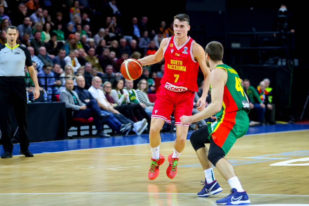 Europos krepšinio čempionato atranka: Lietuva – Šiaurės Makedonija (94:72)