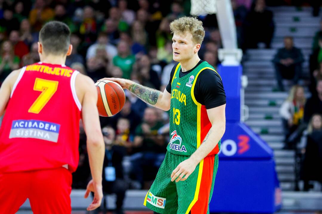 Europos krepšinio čempionato atranka: Lietuva – Šiaurės Makedonija (94:72)