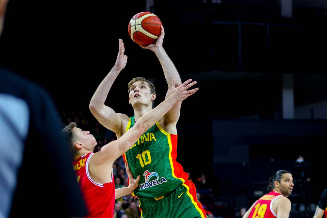 Europos krepšinio čempionato atranka: Lietuva – Šiaurės Makedonija (94:72)