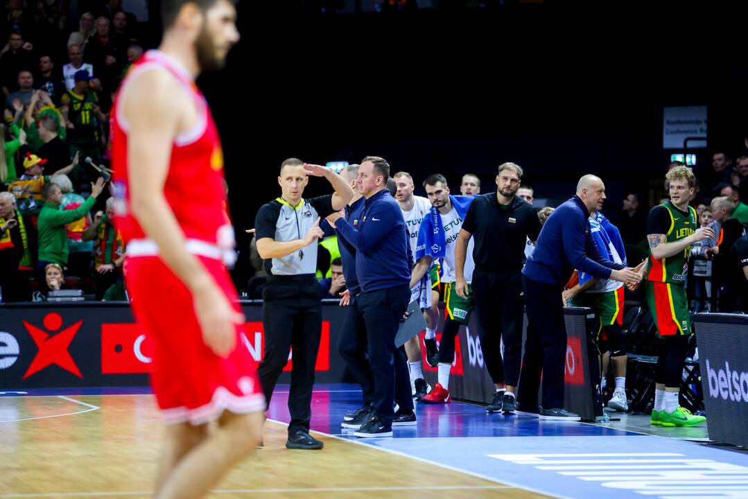 Europos krepšinio čempionato atranka: Lietuva – Šiaurės Makedonija (94:72)