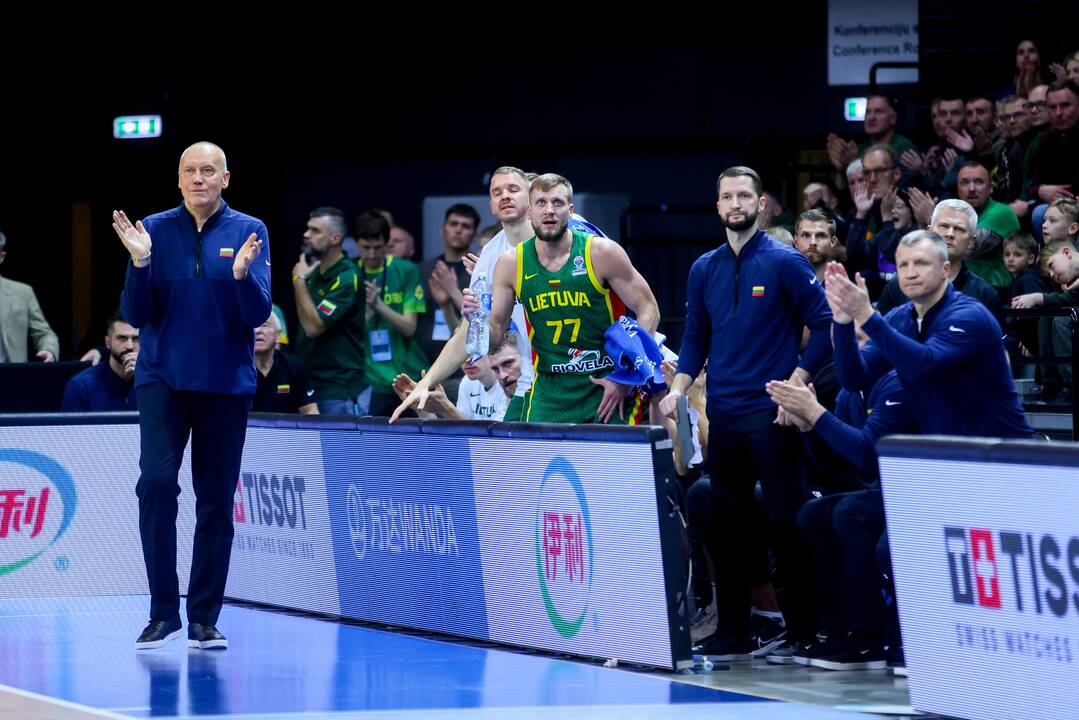 Europos krepšinio čempionato atranka: Lietuva – Šiaurės Makedonija (94:72)