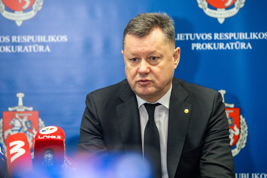 Mergaitės pagrobimo bylos spaudos konferencija Kaune