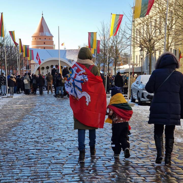 Vasario 16-osios minėjimas Klaipėdoje