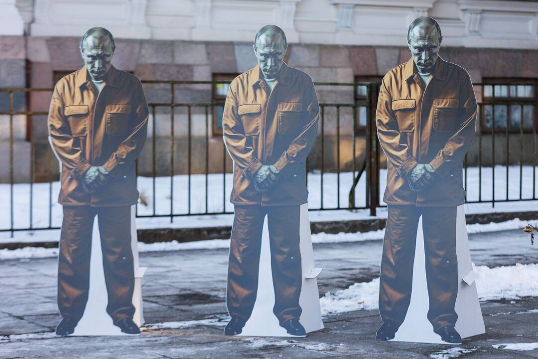 Vilniuje – akcija „Putiną – į kalėjimą“