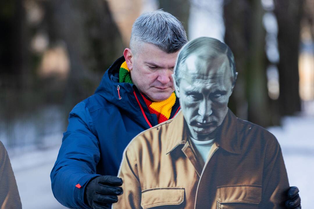 Vilniuje – akcija „Putiną – į kalėjimą“
