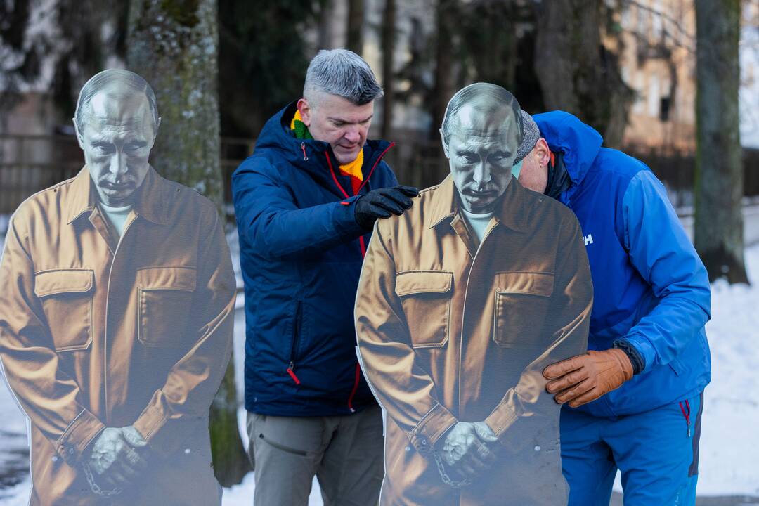 Vilniuje – akcija „Putiną – į kalėjimą“