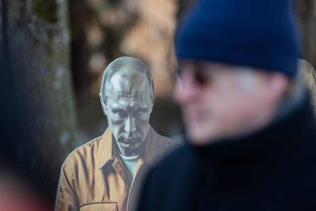 Vilniuje – akcija „Putiną – į kalėjimą“