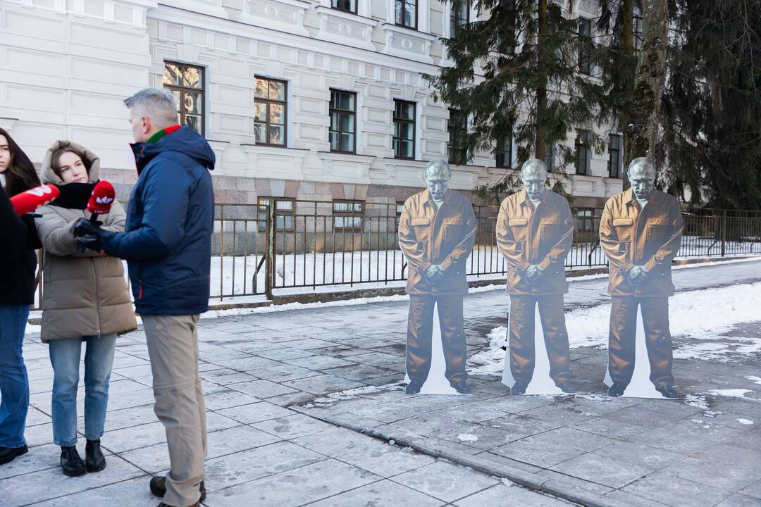 Vilniuje – akcija „Putiną – į kalėjimą“