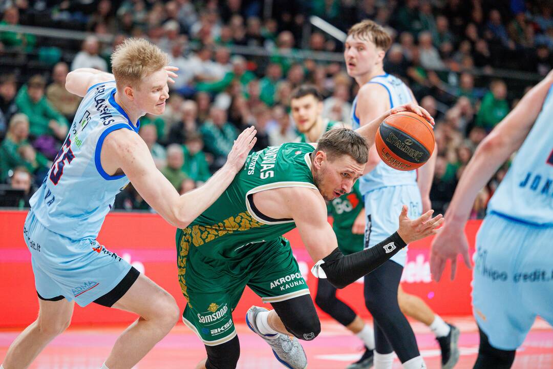 LKL: Kauno „Žalgiris“ ir Jonavos „CBet“