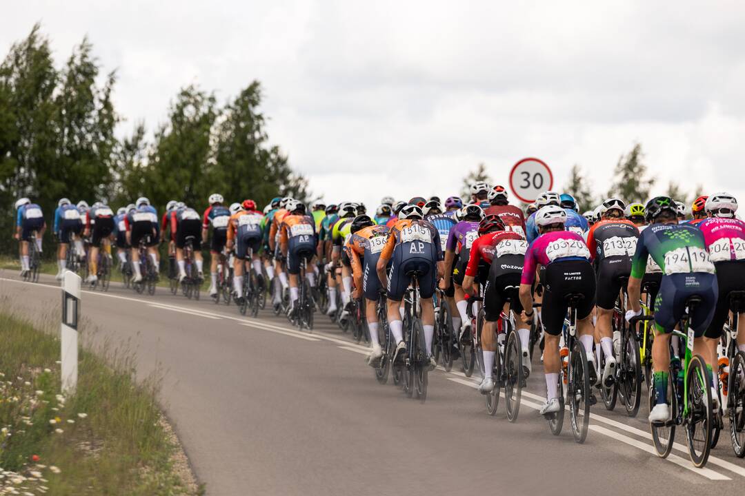 Dviračių lenktynių „Tour Of Lithuania“ finalinis etapas Vilniuje
