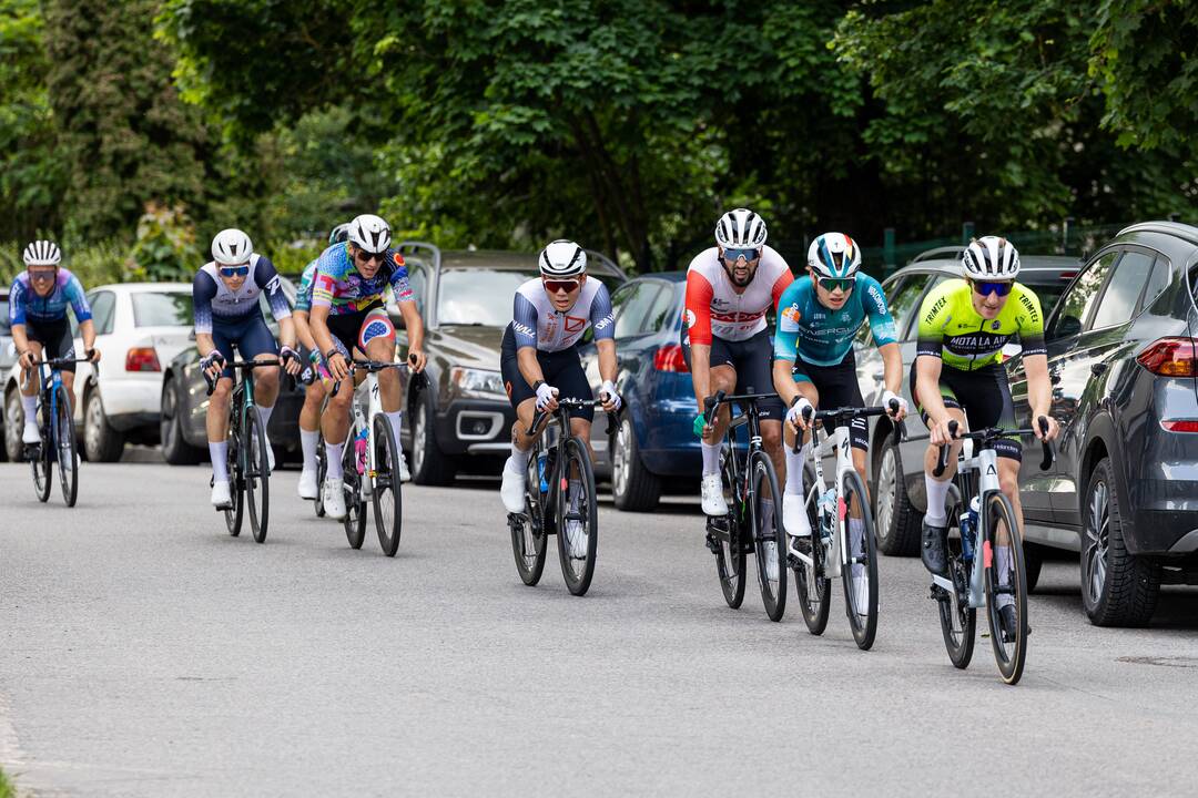 Dviračių lenktynių „Tour Of Lithuania“ finalinis etapas Vilniuje