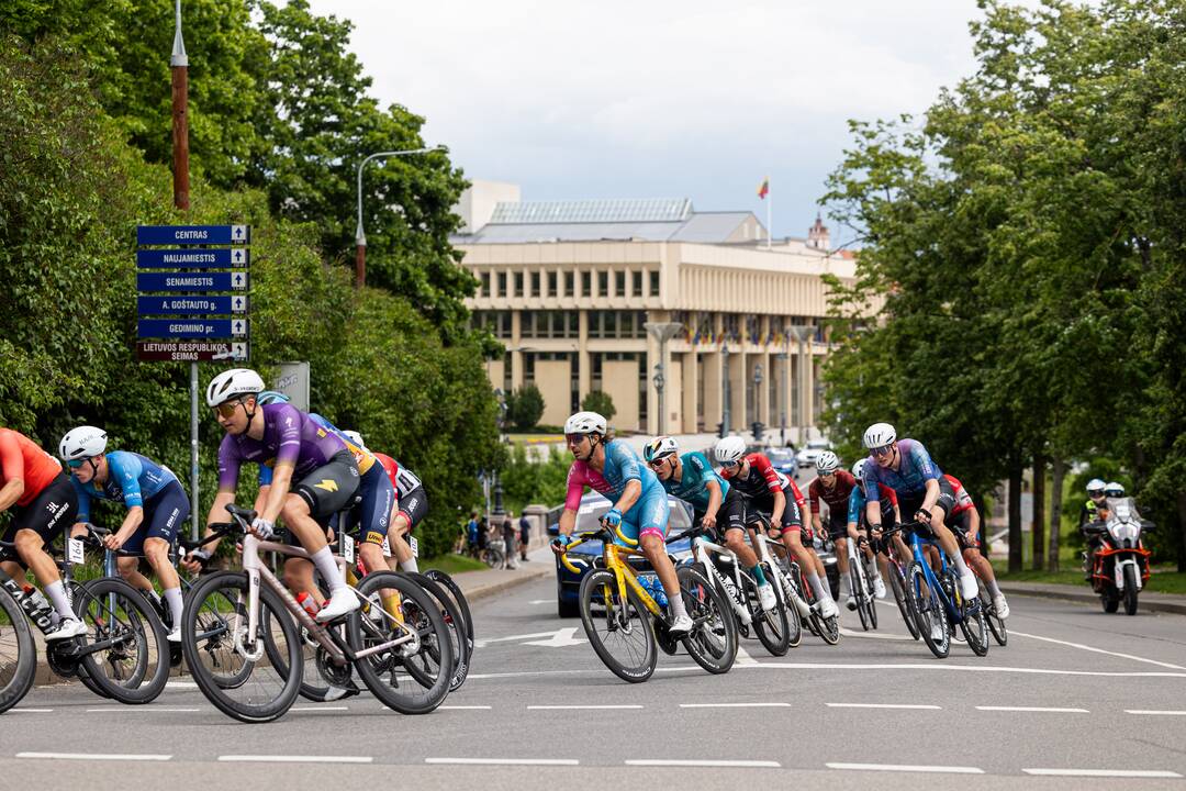 Dviračių lenktynių „Tour Of Lithuania“ finalinis etapas Vilniuje