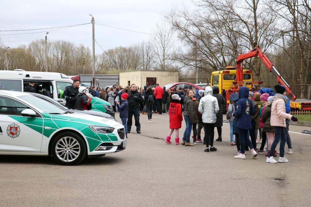 Kauno pareigūnų organizuota atvirų durų diena