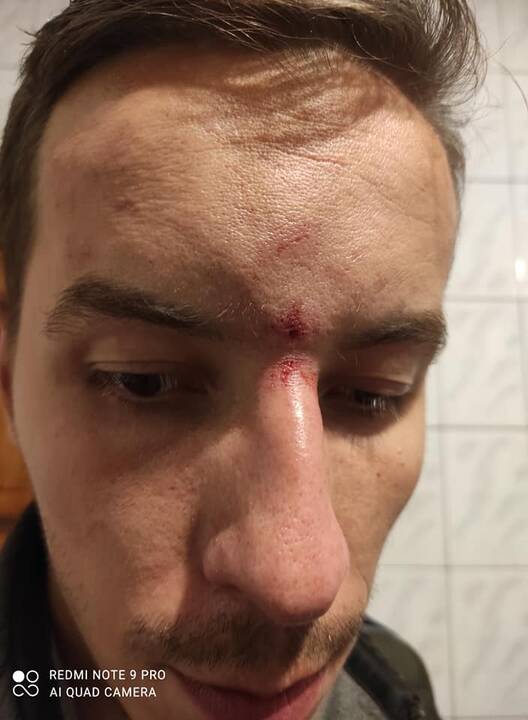Gražvydas Sidiniauskas (dešinėje) ir jo draugas Darrenas