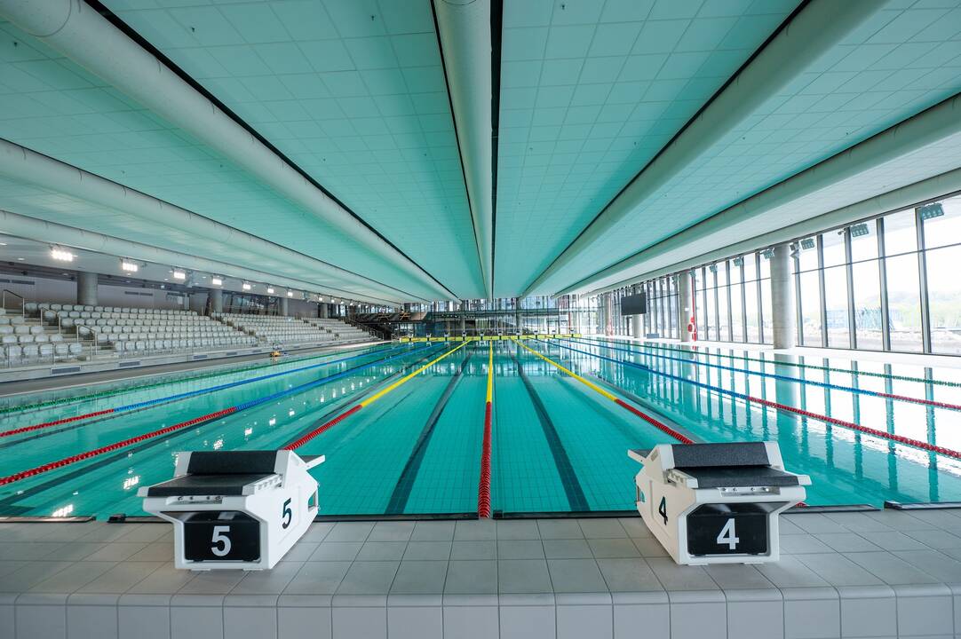 Naujasis Vandens sporto centras jau greitai atvers duris