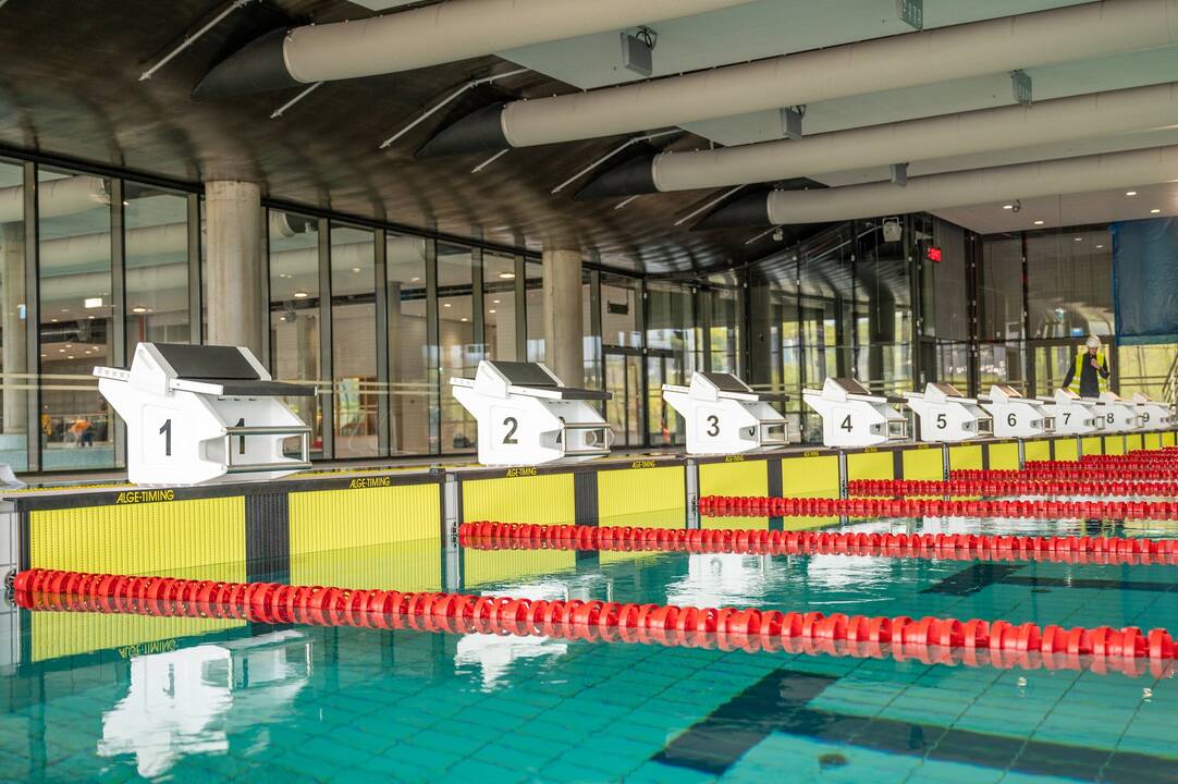 Naujasis Vandens sporto centras jau greitai atvers duris