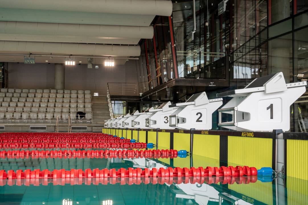 Naujasis Vandens sporto centras jau greitai atvers duris