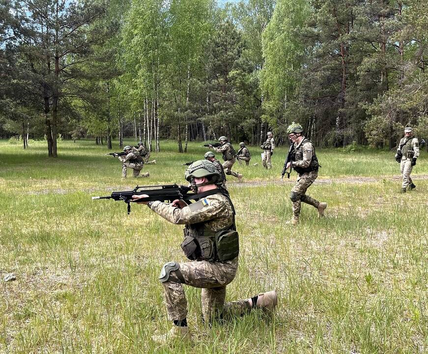 Svarbu: Ukrainos kariai Lietuvoje įgijo daugiau specifinių žinių.