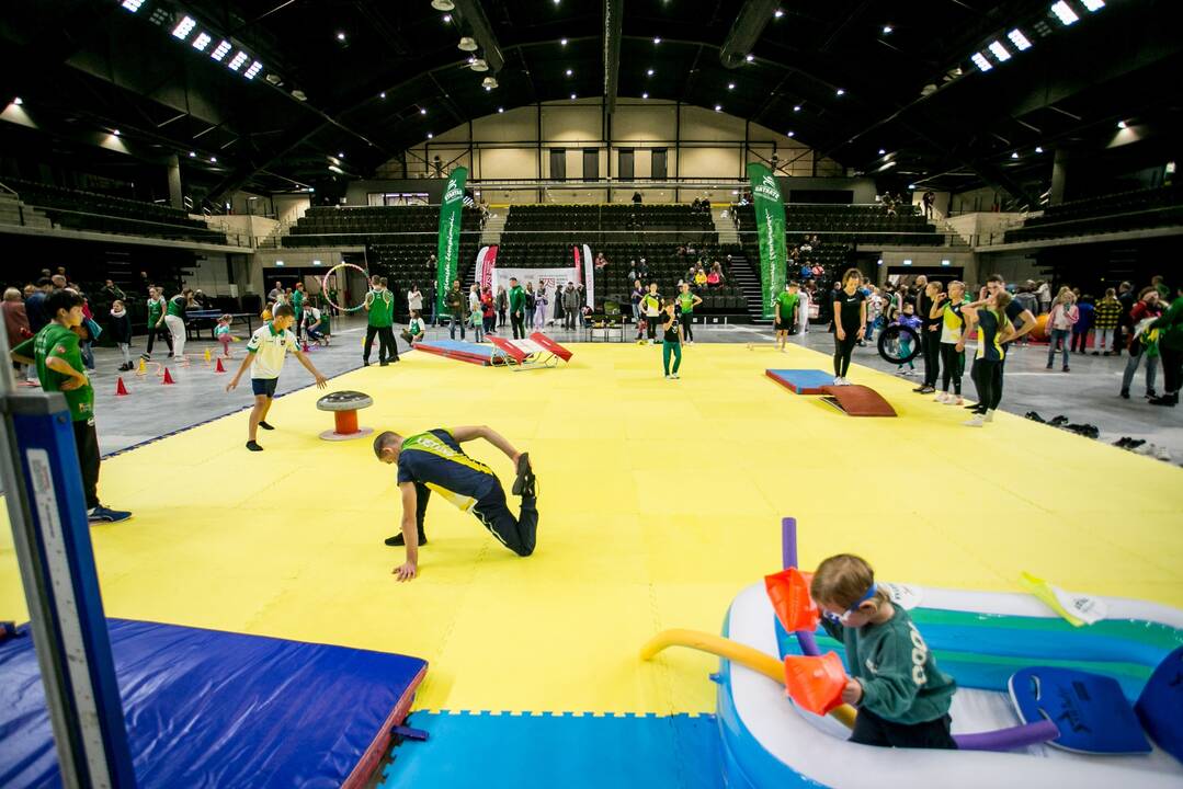 Pirmieji renginiai atnaujintoje Sporto halėje